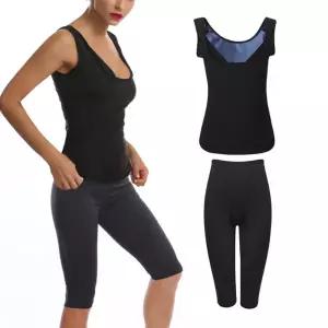 베이직 땀복 상하셋트 상의 하의 7부 hVm7+1OaK