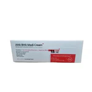 AHA BHA 메디크림 / 기미 색소침착 미백 재생 톤업 케어 크림