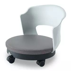 체어포커스 에그좌식바퀴의자 고급쿠션 등받이 egb450 팔걸이의자 1인의자 편한