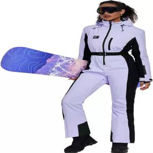 예파인 여성 스키복 원피스 점프슈트 스노우슈트 방수 겨울 스노우보드복