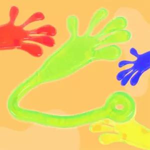 두루잡화 왕손바닥 찐득이 게임용끈끈이손