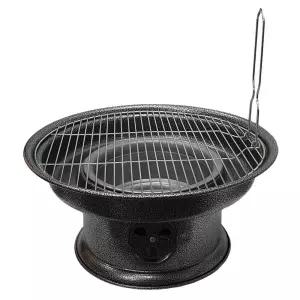 바베큐 화덕 그릴 숯불 번개탄 전용 캠핑용 물받이형 BBQ 화로대