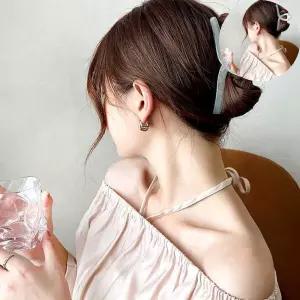 헤어악세서리 여성 대왕 빅사이즈 심플 디자인 모던 헤어 머리핀