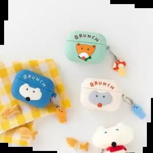 헤드폰액세서리 Brunch Brother 에어팟 프로 실리콘 케이스 ver.2