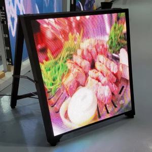 추억샵 A형 접이식 디지털 스탠드 입간판 LED 전광판 배너 2.5