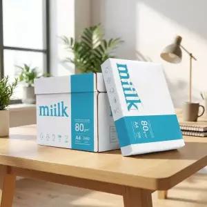 밀크 A4 복사용지 복사지 A4용지 milk 80g 2500매 1박스