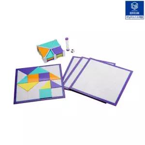 공간지각능력 도형보드 멘사게임 쉐입스업 아빠함께 사고력발달