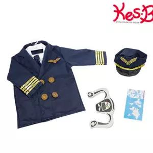 직업복 아동 파일럿 의상 코스튬 어린이 파일럿복 조종사 유니폼