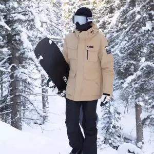 남성 스노우보드복 스키장 방풍 세트 옷 보드복 스포츠 방수 이월스키복 스노우보드 남여공용