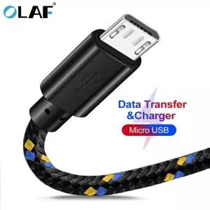 OLAF 마이크로 USB 케이블 2A 고속 충전 휴대폰 충전기 케이블 샤오미 화웨이 LG 안드로이드 태블릿용 데이