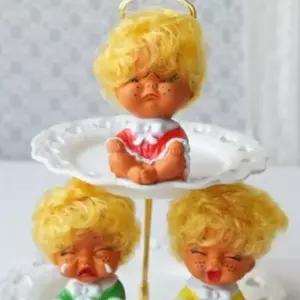 주방장식품 못난이 삼형제 인형 장식품 인테리어 홈데코 3P세트