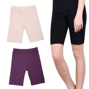 국산 빅사이즈 여자 5부속바지 빅사이즈속바지 빅사이즈속치마 면 교복속바지