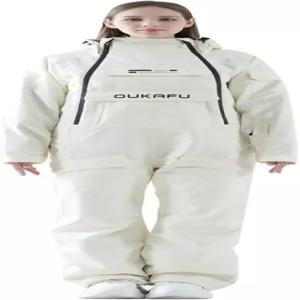 OUKAFU 여성 원피스 스키복 방수 스키 점프복 겨울 스노우슈트 스노우 스포츠용 스노보드 커버롤