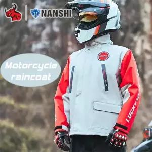 오토바이 비 코트 방수 비옷 남성 여성 야외 예방 재킷 바지 모토 바이커