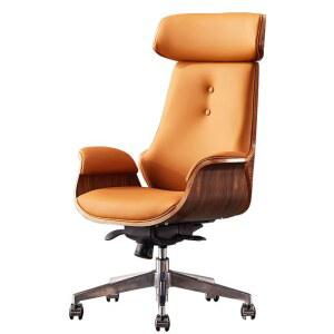 디자인 사장님의자 대표님 임원 책상 컴퓨터 사무실 가죽 등받이 의자 중역의자