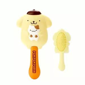 폼폼푸린 입체 헤어 브러쉬 1P 빗 롤 스타 일링 툴 애완동물 캐릭터 미용 용품 샴푸