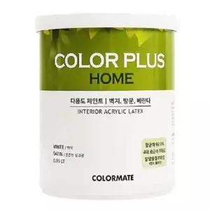 노루페인트 친환경 컬러플러스 홈페인트 방문 벽지 가구 베란다 다용도용 저광 1L
