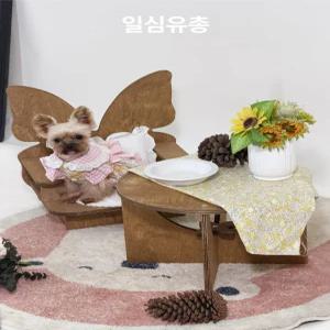 MONI 강아지식탁의자 스툴 중소형견 의자 고양이 애견