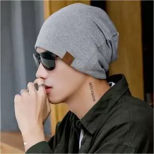 면비니 심플비니 루즈핏 니트모자 항암모자 5color