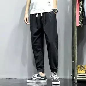 남성 5컬러 린넨 허리밴딩 배기 조거팬츠 IS-PA31