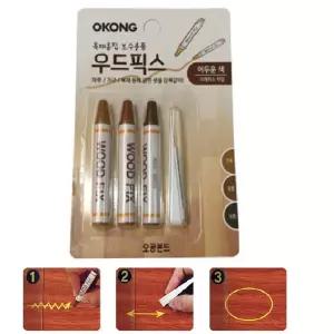 원목마루 가구목재 흠집 보수제 우드픽스 가성비 간편시공 기스지우개 나무바닥