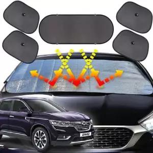 QM6 햇빛가리개 6종세트 차박용품 차량햇빛가리개 자동차커버 차량용햇빛가리개