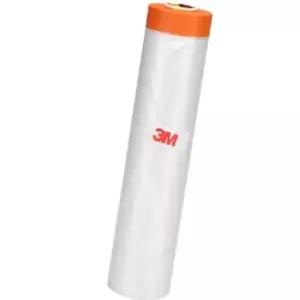 카바링테이프 270cmx25m 오렌지 공업 투명보호 마스킹