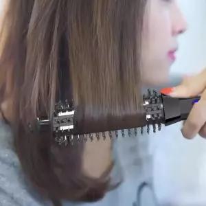 헤어 고데기 스타일링기 스트레이트빗 접이식 멀티 유로게