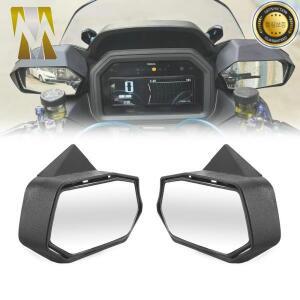 오토바이 후방 거울 통합형 볼록 사이드 미러 야마하 XMAX 300 2025 액세서리 호환
