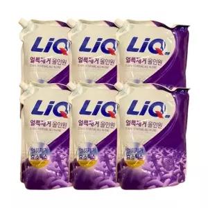 리큐 얼룩제거 올인원 일반용 리필 2.1L x6개