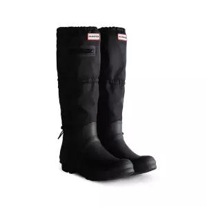 HUNTER MEN 오리지날 트래블 톨 레인부츠 - 블랙 MFT9000RPBBLK 196167