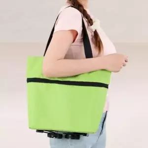 접이식 휴대용 시장 마트 캐리어 바퀴 장바구니 카트