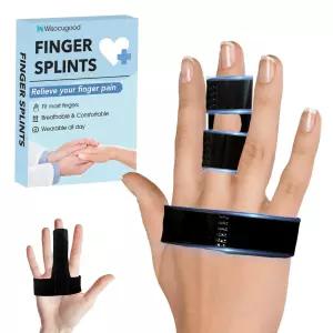 트리거 핑거 스플린트 브레이스 부러진 스트레이트닝 관절염 또는 손가락 지지 너클 핏 인덱스/중간/링