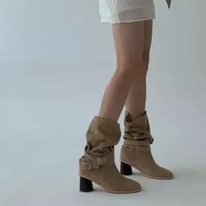 부츠힐 발목 부티 봄구두 신상 봄신발 부츠 로우힐