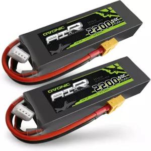 RC 비행기 헬리콥터 쿼드콥터 자동차 트럭 보트용 XT60 커넥터가 장착된 OVONIC 3s 리포 배터리 50C