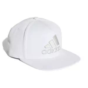 아디다스 H90 로고 모자 볼캡 화이트 CF4874