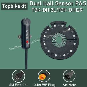 Ebike PAS TBK-DH12L R 좌우 12 자석 듀얼 홀 페달 시스템 어시스턴트 센서  조립