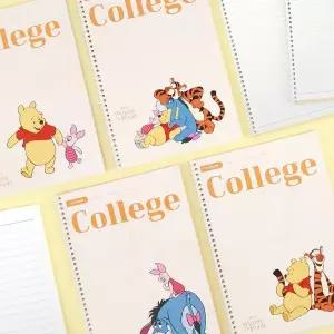 호홉 디즈니 푸 원링노트 (4 option)