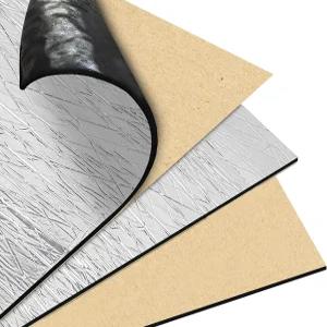 차오강 196밀리 37제곱피트 자동차 사운드 데드너 데드닝 매트 오디오 노이즈 및 히트 실드 단열 밀폐 셀