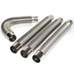 통 관 스테인리스 1 테이프 50mm 호일 덕트 보일러 스테인레스 한 자바라연통 60mmx50cm길이 가스 알루미늄