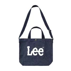 [LEE]LEE 빅 트위치 로고 투웨이 에코백 인디고 다크 LE2501BG03ID