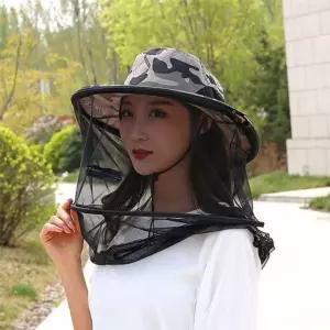 양봉모자 벌모자 벌초 벌망 낚시모자 gwm 모기방지모자