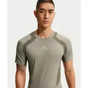 [나이키]IF2215-320 프로 트레이닝 드라이 핏 ADV 반소매 탑 M - 라이트 미디엄 올리브 리퀴드 라임 7184