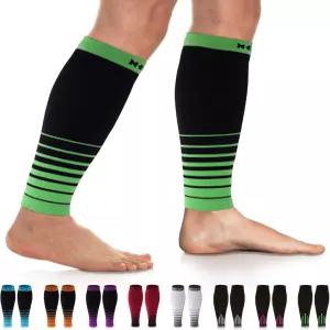 뉴질 컴프레션 송아지 소매(20-30mmHg) 남녀용 러닝 여행 간호용 압박 양말에 완벽한 옵션입니다