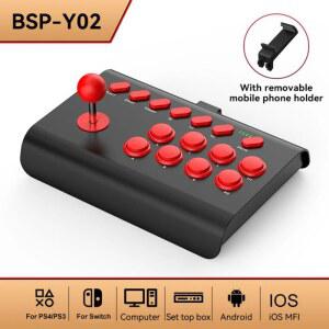 BSP Y02 스위치 철권 Y02 컨트롤러 아케이드 TV PC BSP 무선