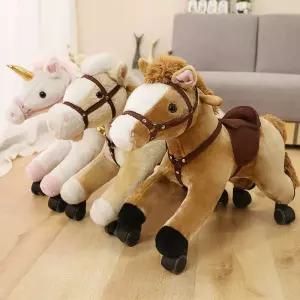 흔들목마 승마 장난감 호스라이딩 타기 말 목마 호스 유니콘 의자 놀이