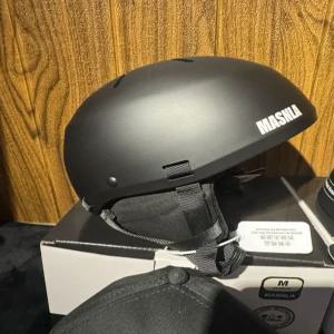 스키 헬멧 캡 스노우 보드 블랙 데님 모자 장식 비니