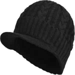 제인앤러빈스 데일리 니트 바이저 비니 모자와 이어플랩 플리스 안감 챙 스컬 스키 모자