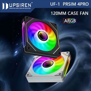 UPSIREN UF PRISM 컴퓨터 섀시 12cm 1500 2CFM 대용량 조용한 냉각 풍량 45 600 PWM 12V