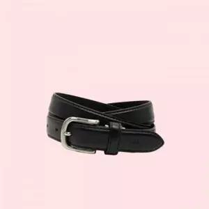 닥스 핸드백 쇼핑백동봉 여성 여자 우먼스벨트 블랙 가죽 레더 슬림 버클 DBBE3E 4539264